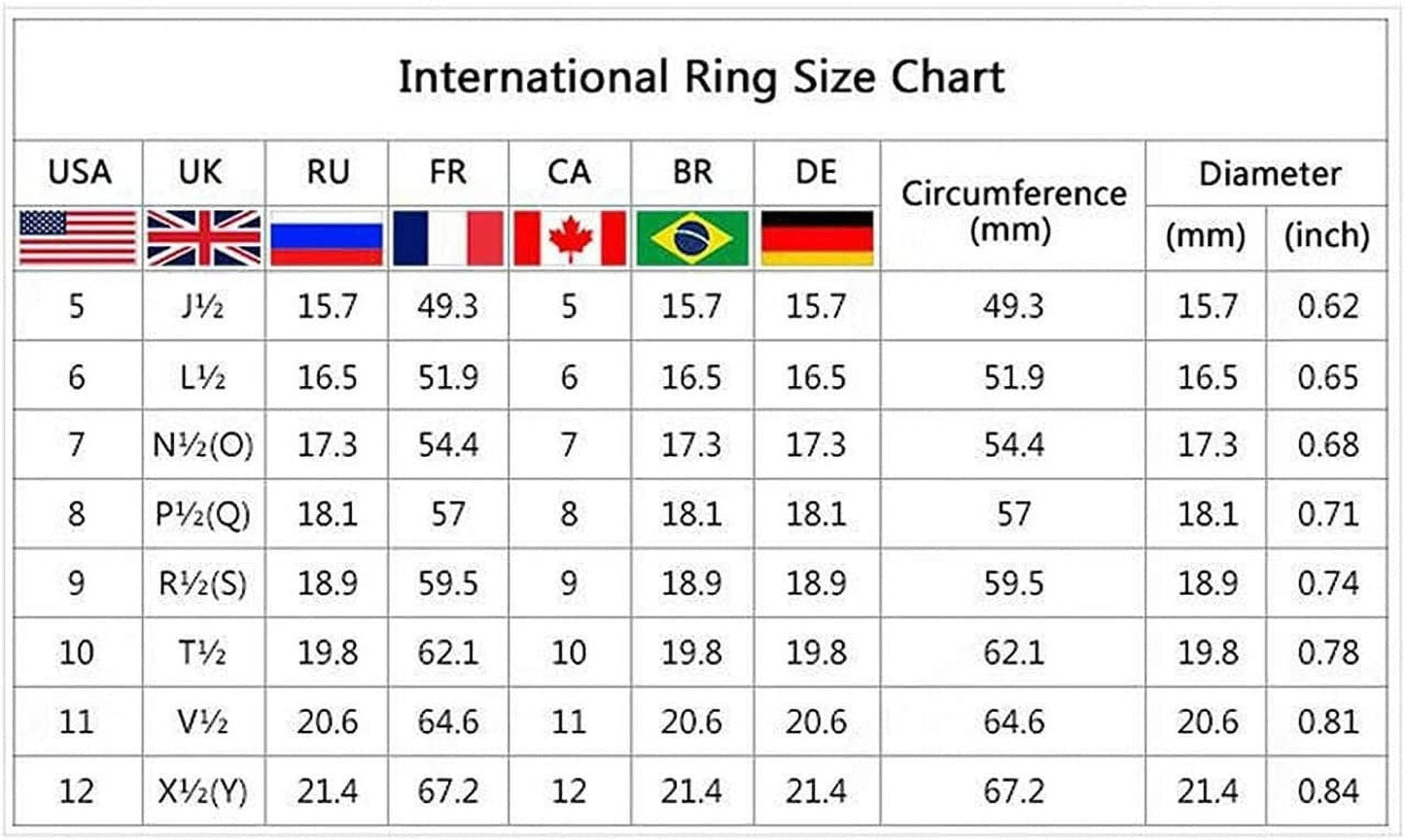 Class Rings for Women Minimalist Shiny Sun Blue Diamond Moon Women'S Two Piece Ring Set (Gold,8) Buy 2 save 10%